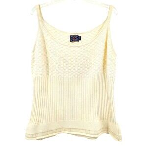 American Living Woven Knit Tank Top - XL